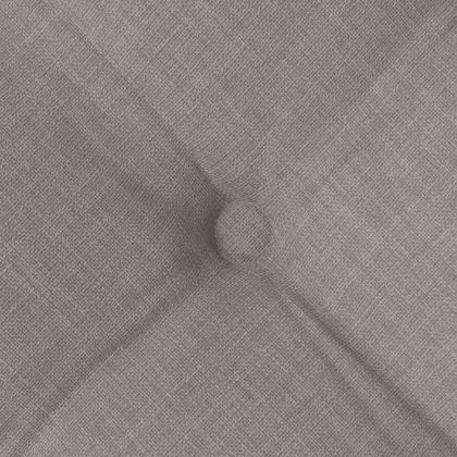 Възглавници за седалки 2 pcs Таупе 40 x 40 x 6 cm текстил