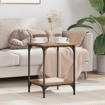 Масичка за кафе Старо дърво 40 x 40 x 55 см Инженерно дърво