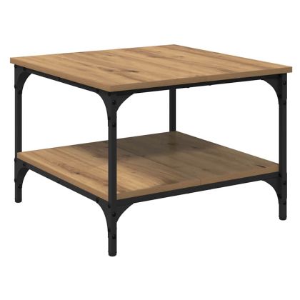 Масичка за кафе Дъб 55 x 55 x 40 cm Инженерно дърво