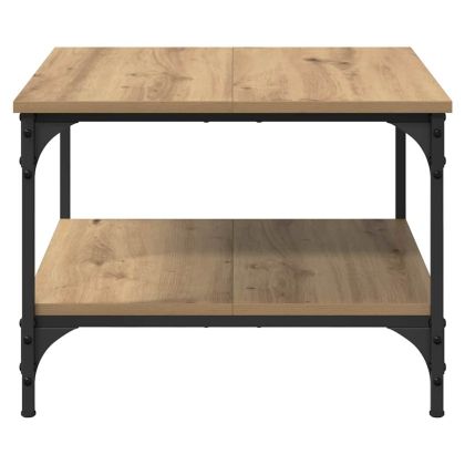 Масичка за кафе Дъб 55 x 55 x 40 cm Инженерно дърво