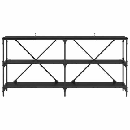 Конзолна маса Черния дъб 160 x 30 x 75 см Инженерно дърво