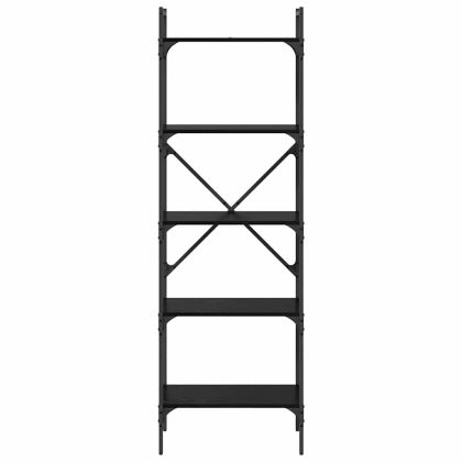 Библиотека Черния дъб 56 x 32 x 174 см Инженерно дърво