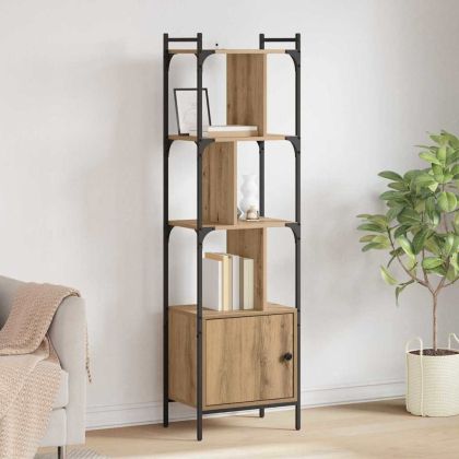 Библиотека Дъб 44,5 x 30 x 154,5 см Инженерно дърво