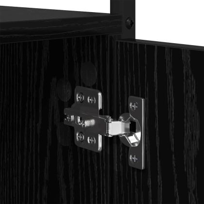 Библиотека Черния дъб 44,5 x 30 x 154,5 см Инженерно дърво