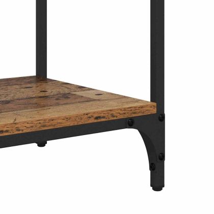 Конзолна маса Старо дърво 100 x 34,5 x 75 см Инженерно дърво