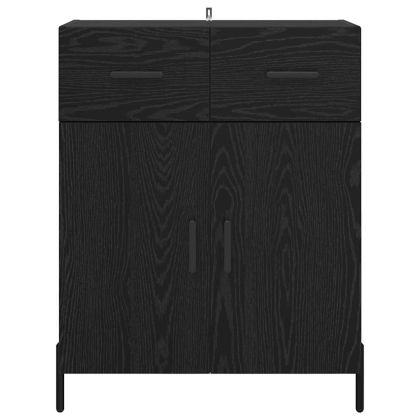 Служебен шкаф Черния дъб 69,5 x 34 x 90 см Инженерно дърво