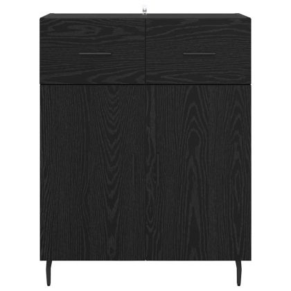 Служебен шкаф Черния дъб 69,5 x 34 x 90 см Инженерно дърво