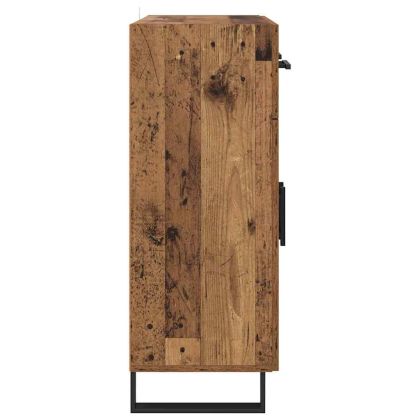 Служебен шкаф Старо дърво 69,5 x 34 x 90 см Инженерно дърво