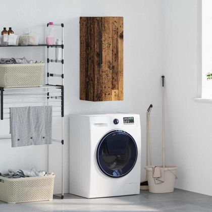 Стенен шкаф Старо дърво 34,5 x 34 x 90 см Инженерно дърво