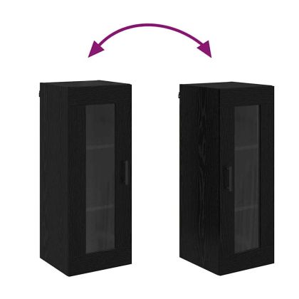 Стенен шкаф Черния дъб 34,5 x 34 x 90 см