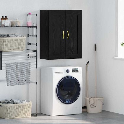 Стенен шкаф Черния дъб 69,5 x 34 x 90 см Инженерно дърво