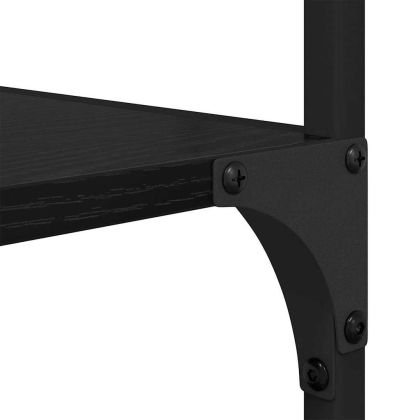 Рафт за книги Черния дъб 50 x 33 x 188,5 см Инженерно дърво