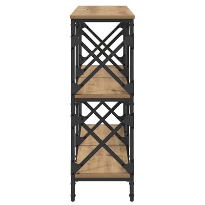 Конзолна маса Дъб 100 x 28 x 80,5 см Инженерно дърво