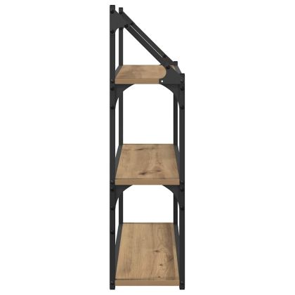 Стенен рафт с рафт Дъб 60 x 21 x 78,5 cm Инженерно дърво