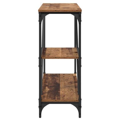 Конзолна маса Старо дърво 88,5 x 30 x 75 см Инженерно дърво