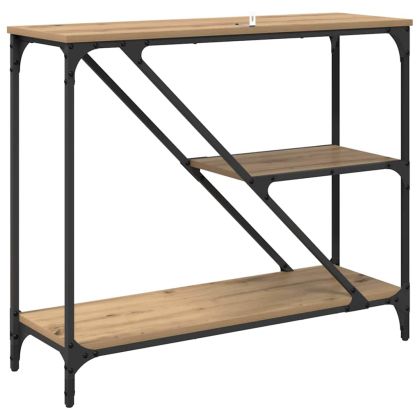 Конзолна маса Дъб 88,5 x 30 x 75 см Инженерно дърво