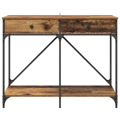 Конзолна маса Старо дърво 100 x 39 x 78,5 см Инженерно дърво