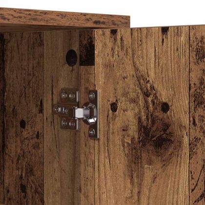 Служебен шкаф Старо дърво 70 x 30 x 80 см Инженерно дърво