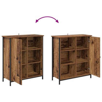 Служебен шкаф Старо дърво 70 x 30 x 80 см Инженерно дърво