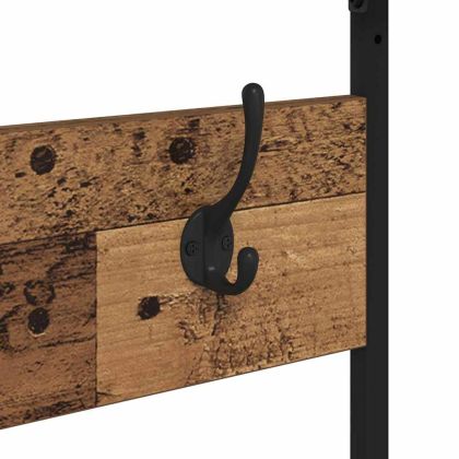 Държач за дрехи Старо дърво 100 x 41 x 184 см Инженерно дърво