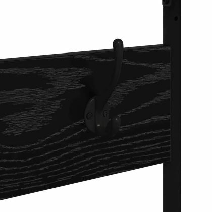 Държач за дрехи Черния дъб 100 x 41 x 184 см Инженерно дърво