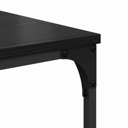 Библиотека Черния дъб 76 x 33 x 188,5 см Инженерно дърво