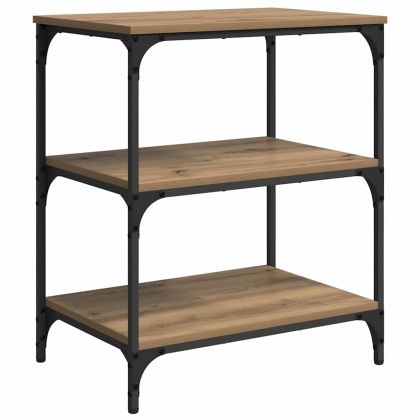 Кухненска количка Дъб 60 x 41 x 76 см Инженерно дърво