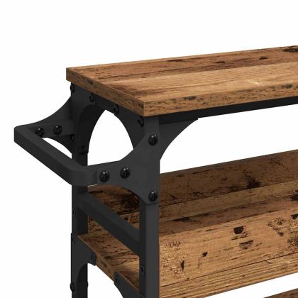 Кухненска количка Старо дърво 53 x 20 x 76 см Инженерно дърво