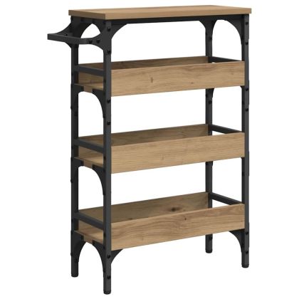 Кухненска количка Дъб 53 x 20 x 76 см Инженерно дърво