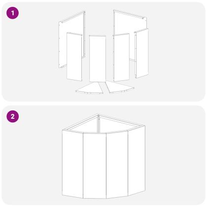 Ъглов сандък за цветя Маслиненозелен 30 x 30 x 35 см Стомана