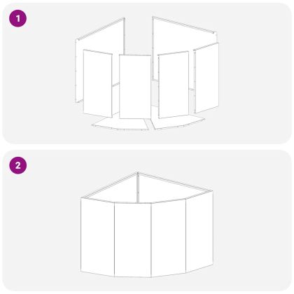 Ъглов сандък за цветя Антрацит 60 x 60 x 50 см Стомана