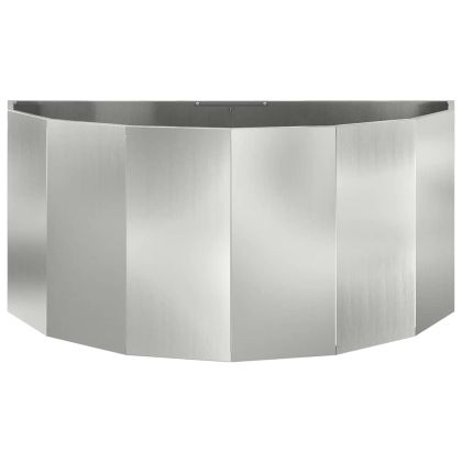 Кашпа Сребрист 120 x 60 x 50 см Галванизирана стомана