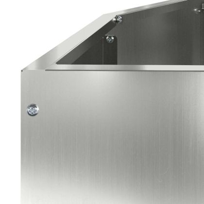 Кашпа Сребрист 120 x 60 x 50 см Галванизирана стомана