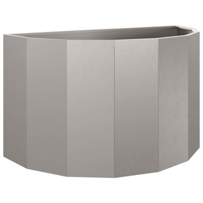 Кашпа Ръждясало 90 x 45 x 50 см Патинираща стомана