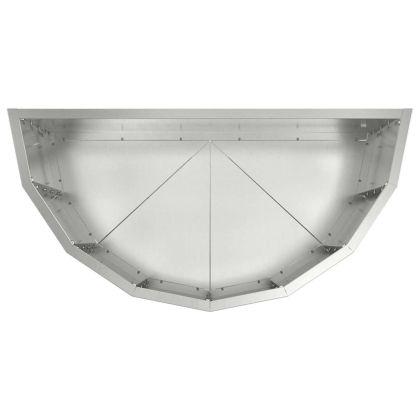 Кашпа Сребрист 60 x 30 x 50 см Галванизирана стомана