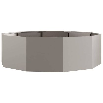 Кашпа Ръждясало 120 x 120 x 35 см Патинираща стомана