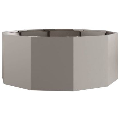 Кашпа Ръждясало 90 x 90 x 35 см Патинираща стомана