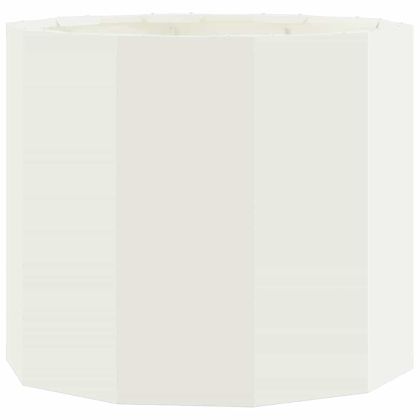 Кашпа Бяло 60 x 60 x 50 см Стомана