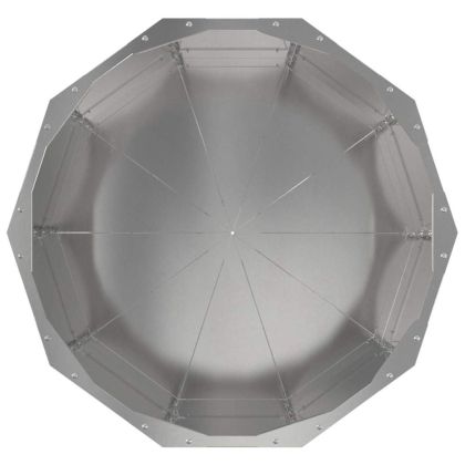 Кашпа Сребрист 60 x 60 x 50 см Неръждаема стомана