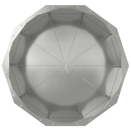 Кашпа Сребрист 60 x 60 x 50 см Галванизирана стомана