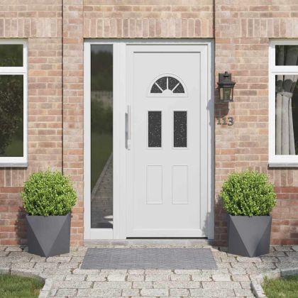 Кашпа 2 pcs Антрацит 40 x 40 x 40 cm Стомана