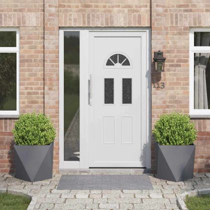 Кашпа 2 pcs Антрацит 50 x 50 x 50 cm Стомана