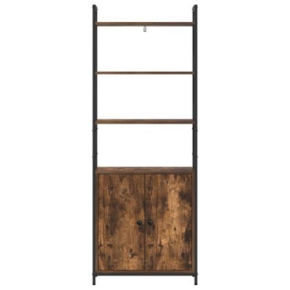 Шкаф за книги Димян дъб 60 x 24 x 161 см Инженерно дърво