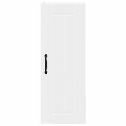 Горен кухненски шкаф Бяло 30 x 31 x 80 см Инженерно дърво