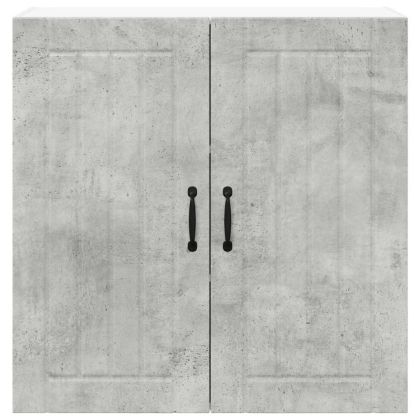 Кухненски шкаф Циментено сиво 80 x 31 x 80 см Инженерно дърво