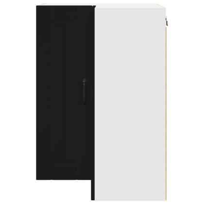 Кухненски шкаф Черно 57 x 57 x 80 см Инженерно дърво