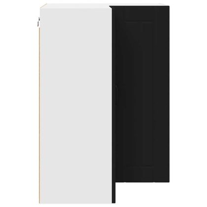 Кухненски шкаф Черно 57 x 57 x 80 см Инженерно дърво