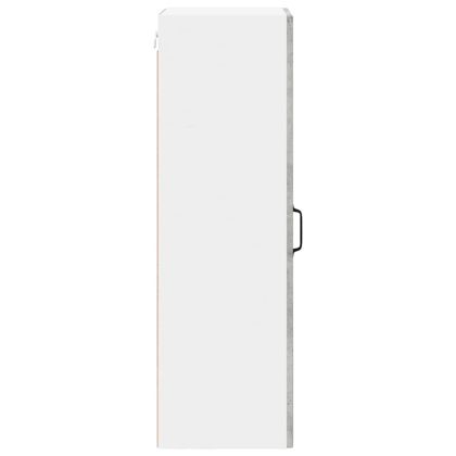 Кухненски шкаф Циментено сиво 40 x 31 x 100 см Инженерно дърво