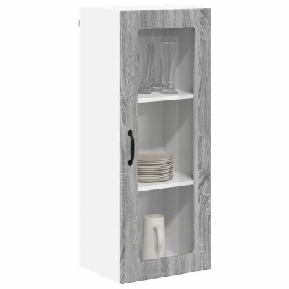 Кухненски шкаф Сив Сонома 40 x 31 x 100 см Инженерно дърво