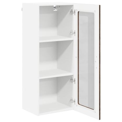 Кухненски шкаф Кафяв дъб 40 x 31 x 100 см Инженерно дърво